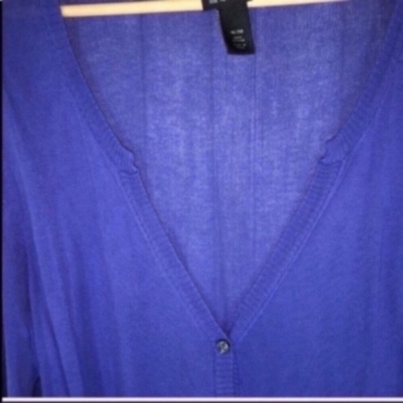 Lane Bryant Navy Cardigan - Picture 3 of 5